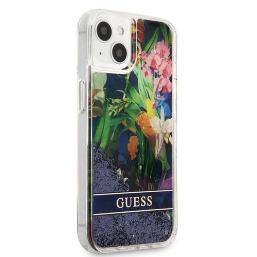 Etui do iPhone 13 mini Guess Niebieski Hardcase na Arena.pl