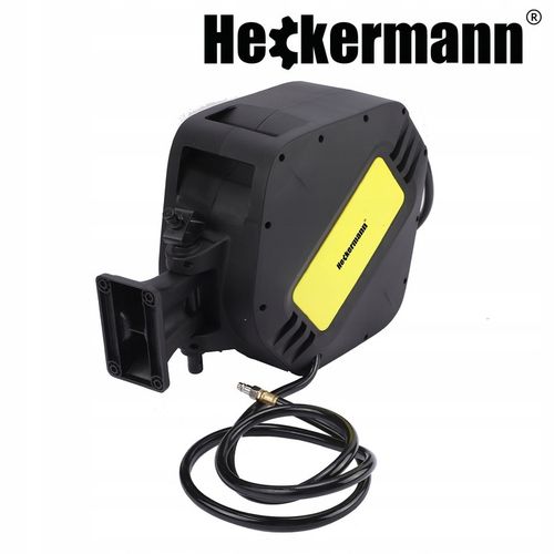 WĄŻ PNEUMATYCZNY ZWIJAK AUTOMATYCZNIE ZWIJANY DO KOMPRESORA BĘBEN 20m + 2m na Arena.pl