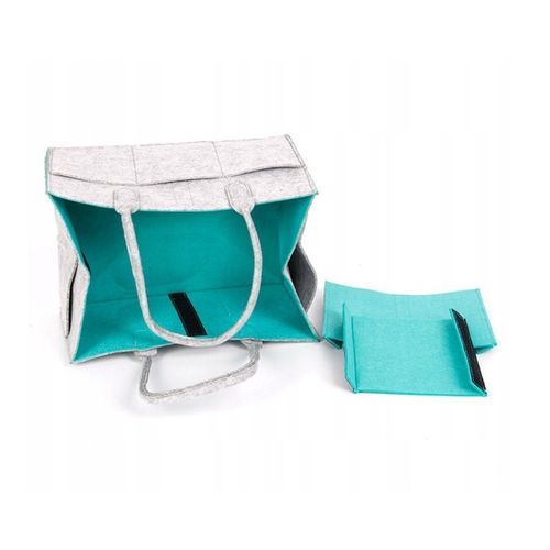 Organizer Stojący Filc Szaro - Zielony Orm02Sz na Arena.pl