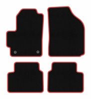 Dywaniki welurowe CARLUX-RED do Chevrolet Spark II M200 2005-2009