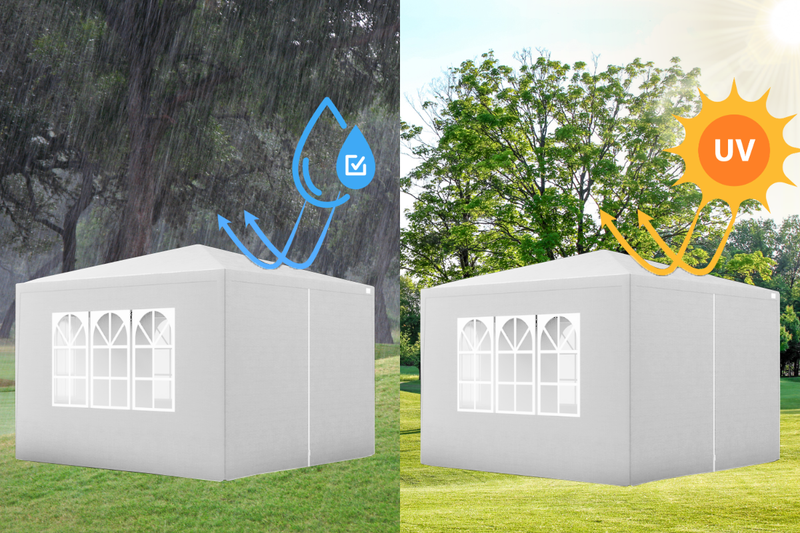 Pawilon Ogrodowy Biały zdjęcie 3