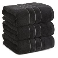 Ręcznik Sibel 09 70X140 cm czarny bawełna frotte chłonny