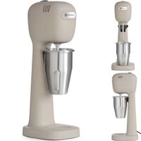 shaker spieniacz do koktajli mlecznych 400 w karmelowy - hendi 221624