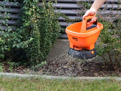 SIEWNIK akumulatorowy na baterie DO NAWOZU SOLI TRAWY 2,7L automatyczny na Arena.pl