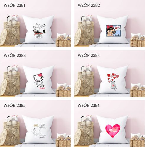 Poduszka z nadrukiem PREZENT JA SIĘ NIE OBRAŻAM na Arena.pl