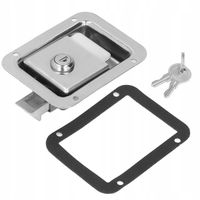 METALOWY ZAMEK DO DRZWI PRZYCZEPY