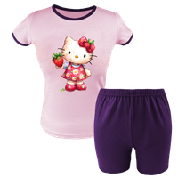 Krótka Piżama dziecięca Hello Kitty