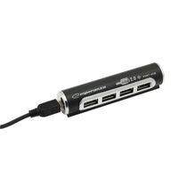 es266 usb 2.0 hub 4 porty aluminium ea115