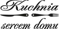 200 100CM NAKLEJKA KUCHNIA SERCEM DOMU ŚCIENNY