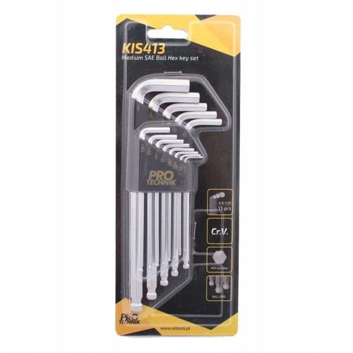 13X KLUCZE IMBUSOWE IMBUS KULKĄ ZESTAW IMBUSY CrV na Arena.pl