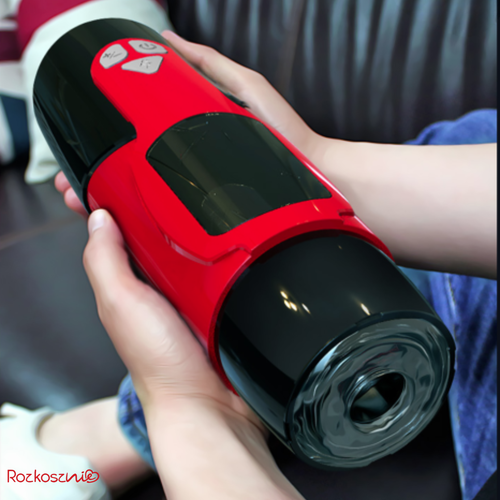 Automatyczny męski masturbator z rotacją i posuwem stymulacja sex gadżet na Arena.pl