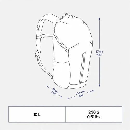 Plecak turystyczny dla dzieci Quechua MH100 10 l na Arena.pl