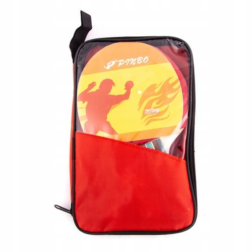 PALETKI DO PING PONGA PIŁECZKI ZESTAW W ETUI na Arena.pl