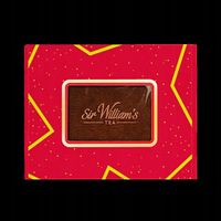 DREWNIANA SKRZYNKA 90 HERBAT SIR WILLIAM’S TEA