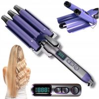 LOKÓWKA FALOWNICA CERAMICZNA WIELOFUNKCYJNA DO WŁOSÓW REGULACJA TEMPERATURY