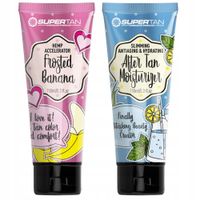 SUPERTAN FROSTED BANANA 1x PRZYSPIESZACZ OPALANIA 150ml + Balsam After Tan