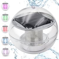 Lampa lampka solarna led pływająca kula do basenu spa jacuzzi stawu oczka