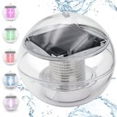 Lampa lampka solarna led pływająca kula do basenu spa jacuzzi stawu oczka
