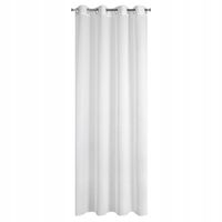 Firana gotowa na przelotkach MARGO 140x250 Eurofirany biała