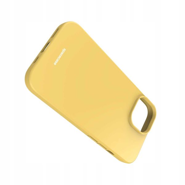 Spacecase Silicone Case Iphone 15 Yellow zdjęcie 8