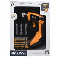 WIERTARKA DLA DZIECI WKRĘTARKA NA BATERIE DZIECIĘCA NARZĘDZIA