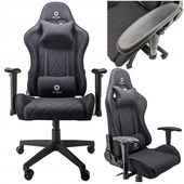 Fotel Gamingowy Obrotowy Biurowy Krzesło Gracza Ergonomiczny Mocny PRO