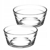 KADAX Salaterka Miska Szklana Przekąski 14cm 2szt