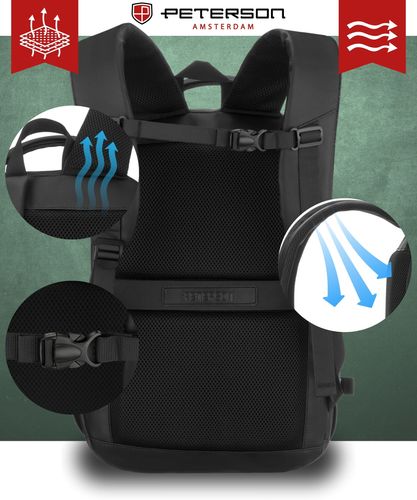 plecak ptn hy242-7048 black na Arena.pl