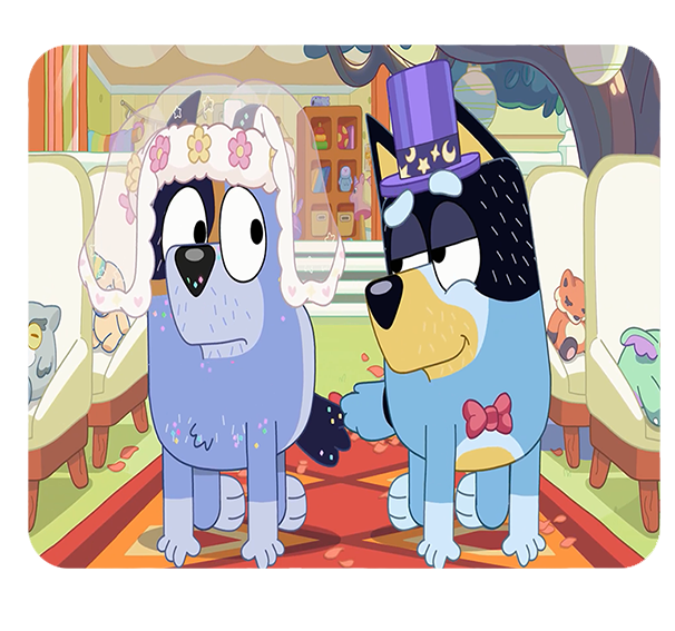 Podkładka pod myszkę Bluey zdjęcie 1