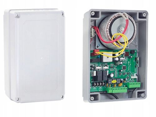 Zestaw do bramy dwuskrzydłowej FORCE SW200 2x2m 400 kg lampa do skrzydłowej na Arena.pl