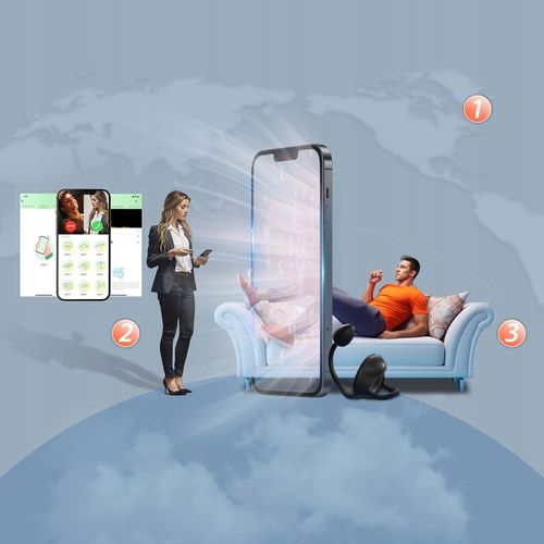 Męski masażer prostaty APP Pierścień wibrujący na Arena.pl