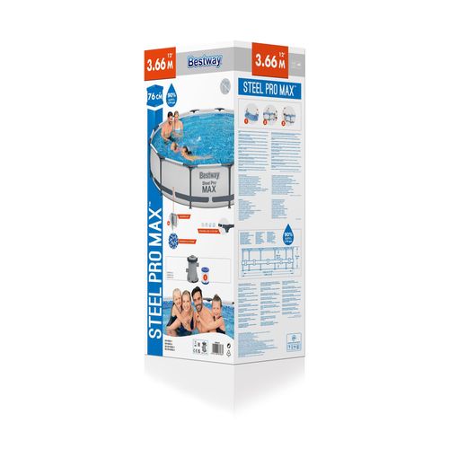 Basen Stelażowy 366 x 76 cm Bestway 56416 na Arena.pl