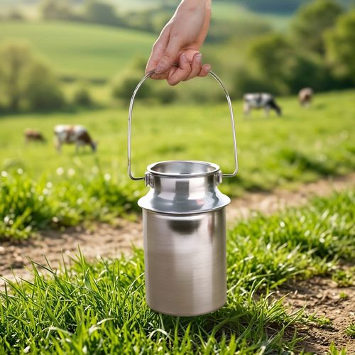 Kanka na mleko stalowa 1,9 l na Arena.pl