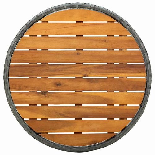 Zestaw Bistro Ogrodowego 3 pcs Szary Polirattan na Arena.pl