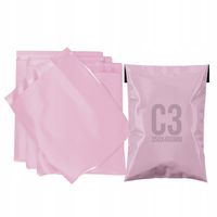 Foliopaki foliopak kurierskie różowe 400x500 mm 50 szt koperty foliowe