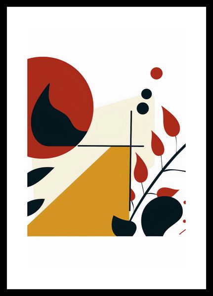 Plakat 53x81cm Ogień i Flora zdjęcie 3