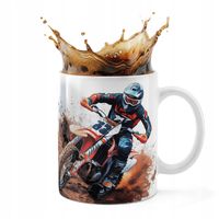 KUBEK CERAMICZNY 330ML DRUK - MOTOR MOTOCYKL MOTOCROSS