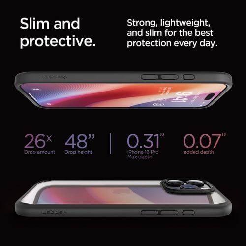 spigen ultra hybrid iphone 16 pro max matte black na Arena.pl