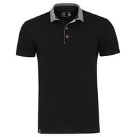 Koszulka polo męska czarna Delfin Rozmiar - M