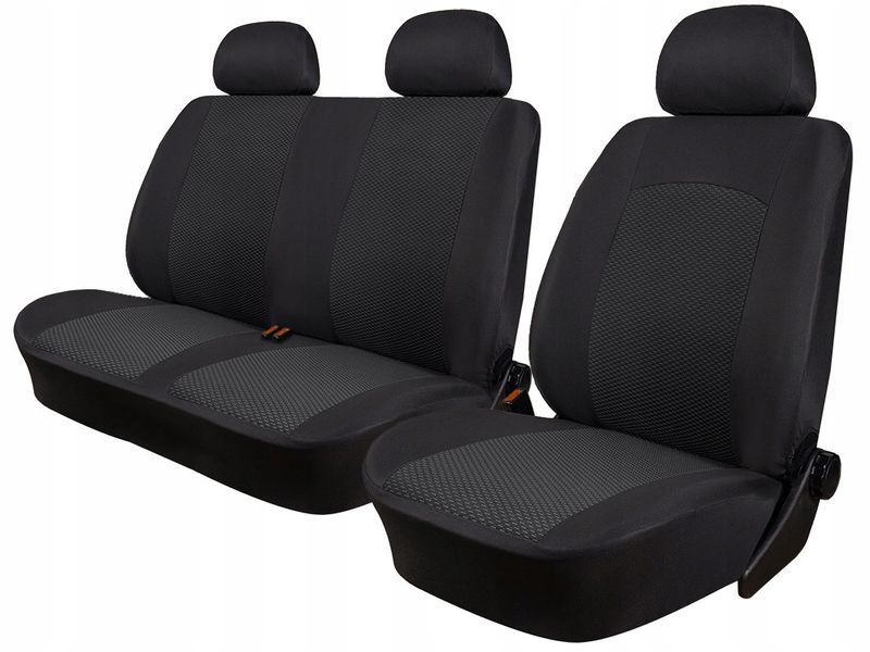 Pokrowce miarowe dedykowane do Citroen Jumper II 2+1 2006r-.. zdjęcie 1