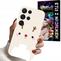 ETUI CASE DO SAMSUNG S23 ULTRA - ŚWIĄTECZNE WZORY RENIFER MIKOŁAJ ŚWIĘTA