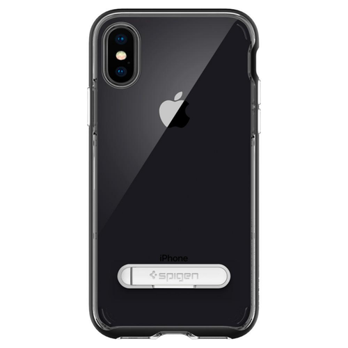 SPIGEN CRYSTAL HYBRID Apple iPhone X - BLACK na Arena.pl