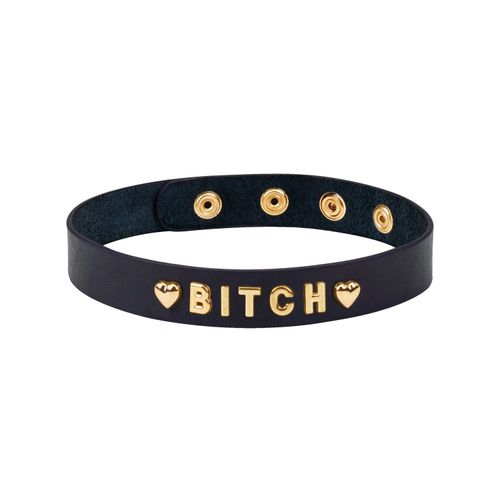gold word choker-bitch liebe seele na Arena.pl