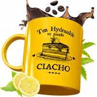 Złoty Kubek Premium Dla Hydraulika Prezent Z Nadrukiem Ze Zdjęciem