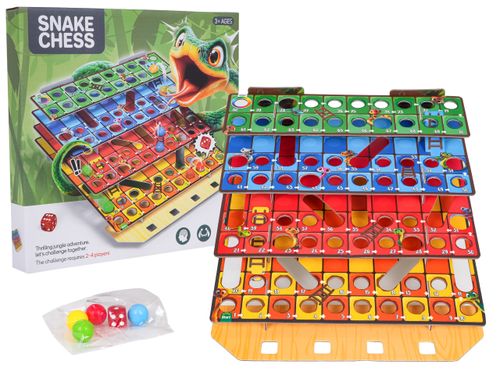 Gra Planszowa 3D Wąż Drabiny na Arena.pl