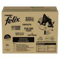 felix fantastic karma dla kotów wybór smaków 120x85g