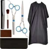 Zestaw Nożyczki Degażówki Fryzjerskie do Włosów Cięcia GEPARD