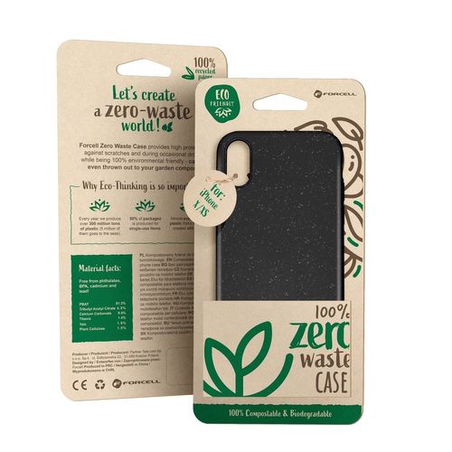 Futerał Forcell BIO Zero Waste Case do SAMSUNG Note 10 czarny na Arena.pl