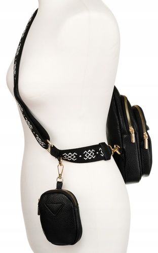 saszetka damska z dodatkową portmonetką - rovicky na Arena.pl