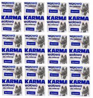 10kg Mięso mrożone 100% wołowe kostki dla psa BARF wołowina bez kości